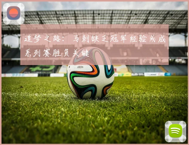追梦之路：马刺缺乏冠军经验或成系列赛胜负关键